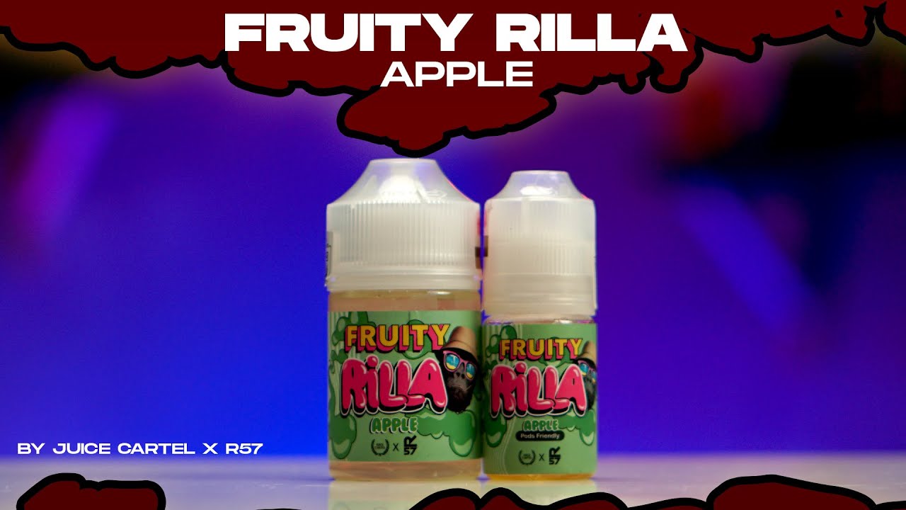 FRUITY RILLA APPLE!! BY JUICE CARTEL X R57