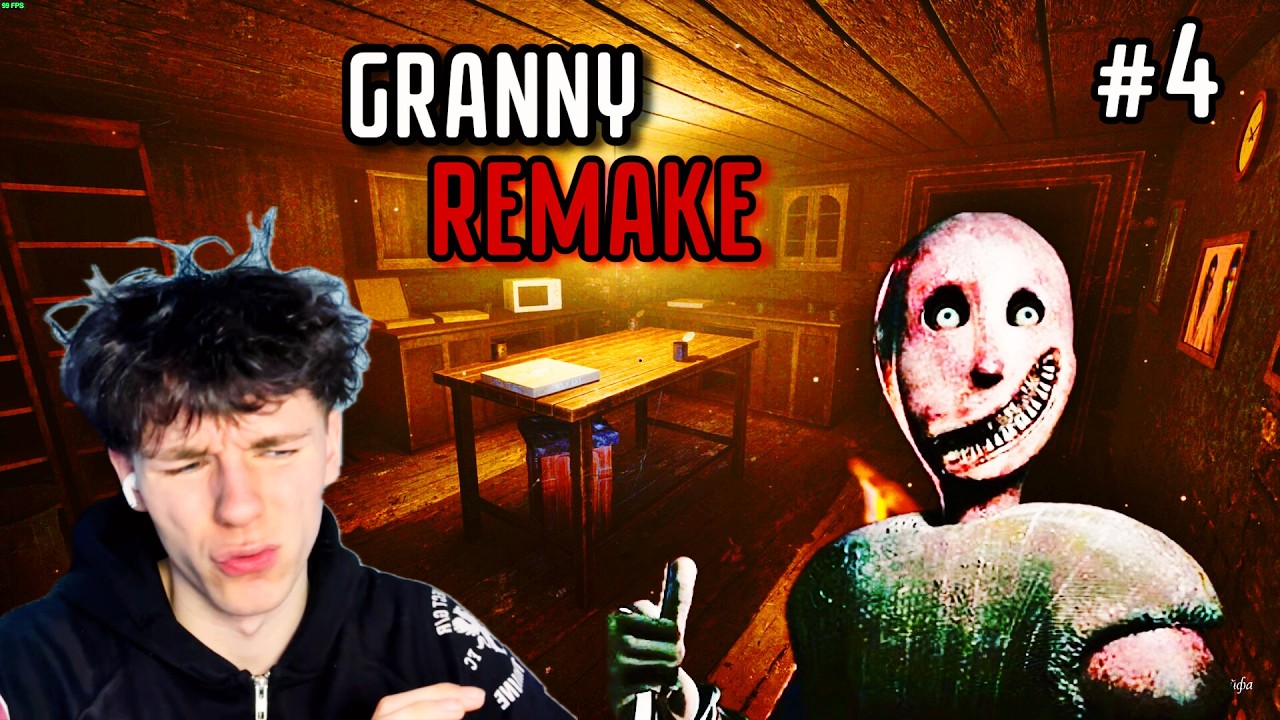ПИКАЧУ СНОВА СБЕГАЕТ / GRANNY REMAKE ЧАСТЬ 4