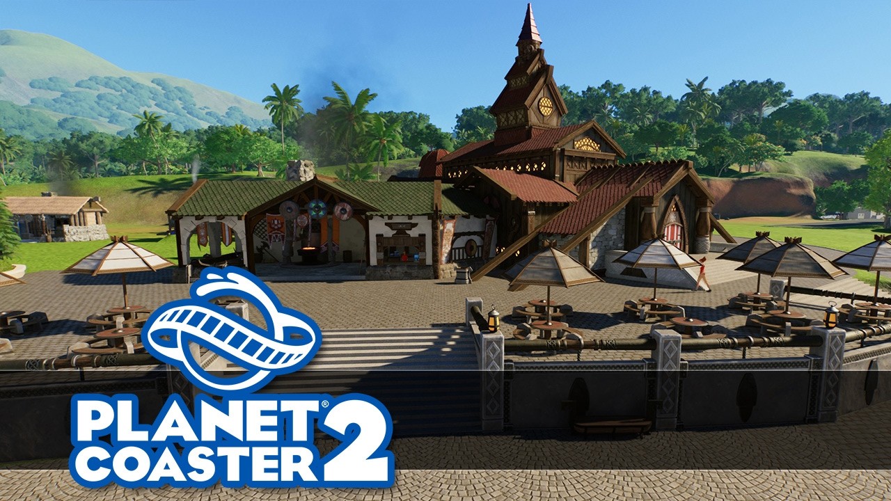 Magnifique Hall Viking et son Restaurant - Planet Coaster 2