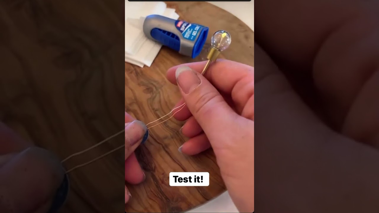 Easiest Miniature Battery Light