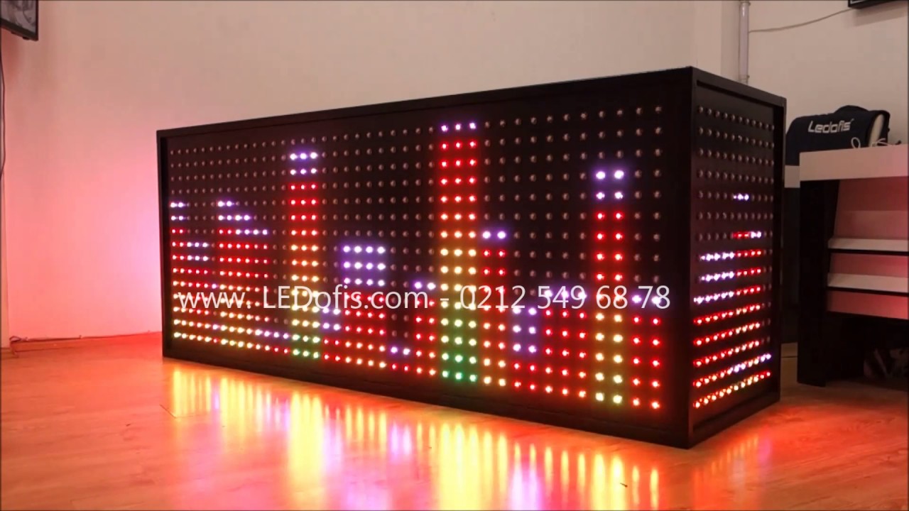 Pixel LED DJ Kabin - LED Pixel Dj Booth 200*90*60cm