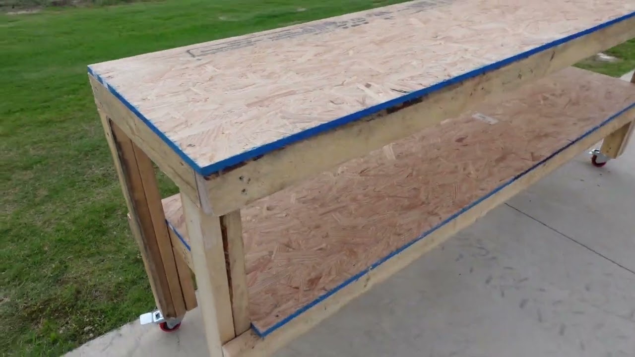 Building a Work/Storage Bench