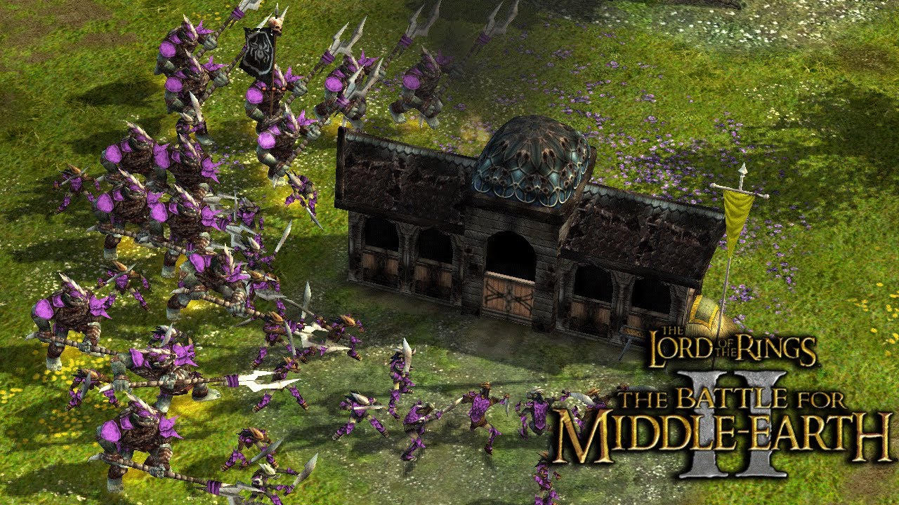 ELVEN Civil War In BUCKLAND - 2v2 Multiplayer - Battle for Middle Earth 2