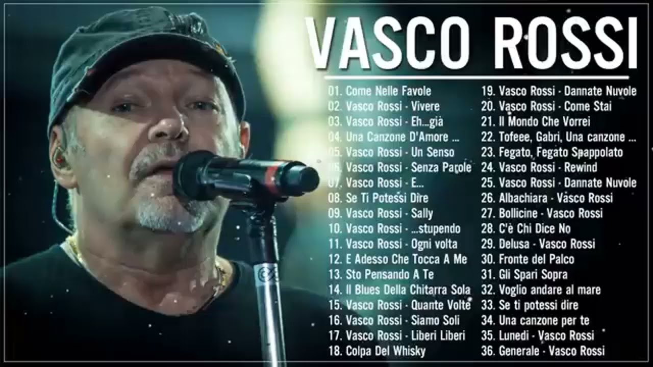 The Best of Vasco Rossi Full Album - Vasco Rossi Greatest Hits - Vasco Rossi Best Songs