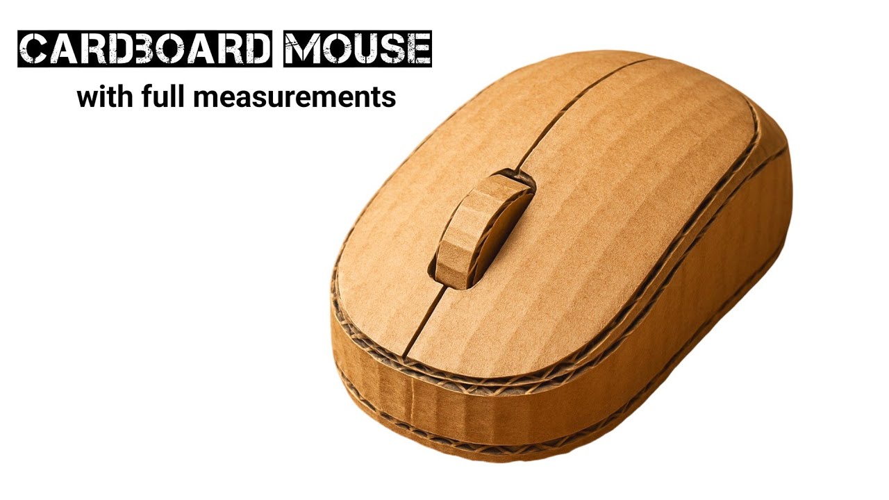 Cardboard Mouse | How to make mouse with cardboard | mouse kaise banaen