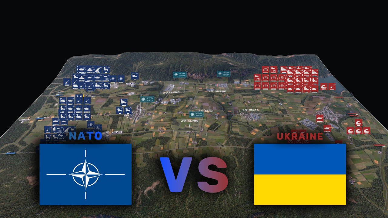 200.000 NATO ARMY vs 100.000 UKRAINE ARMY | WARNO