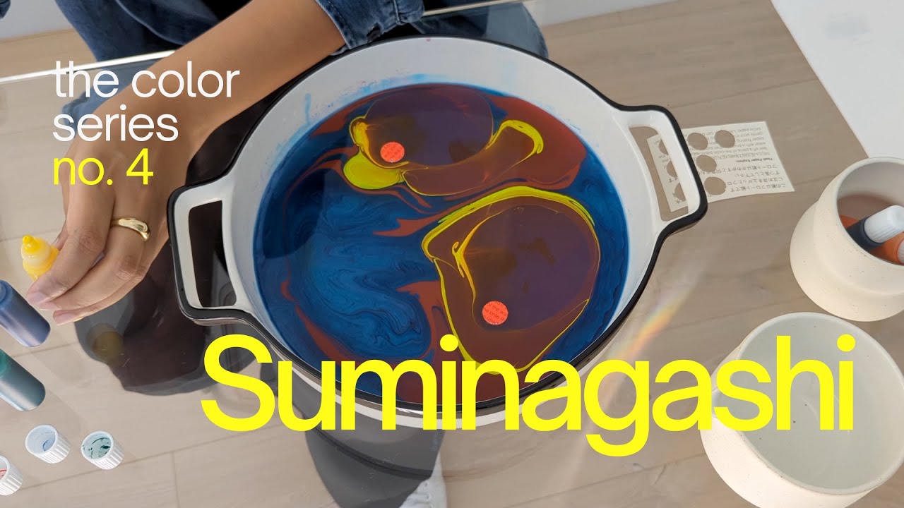 Suminagashi | Color series (no. 4)