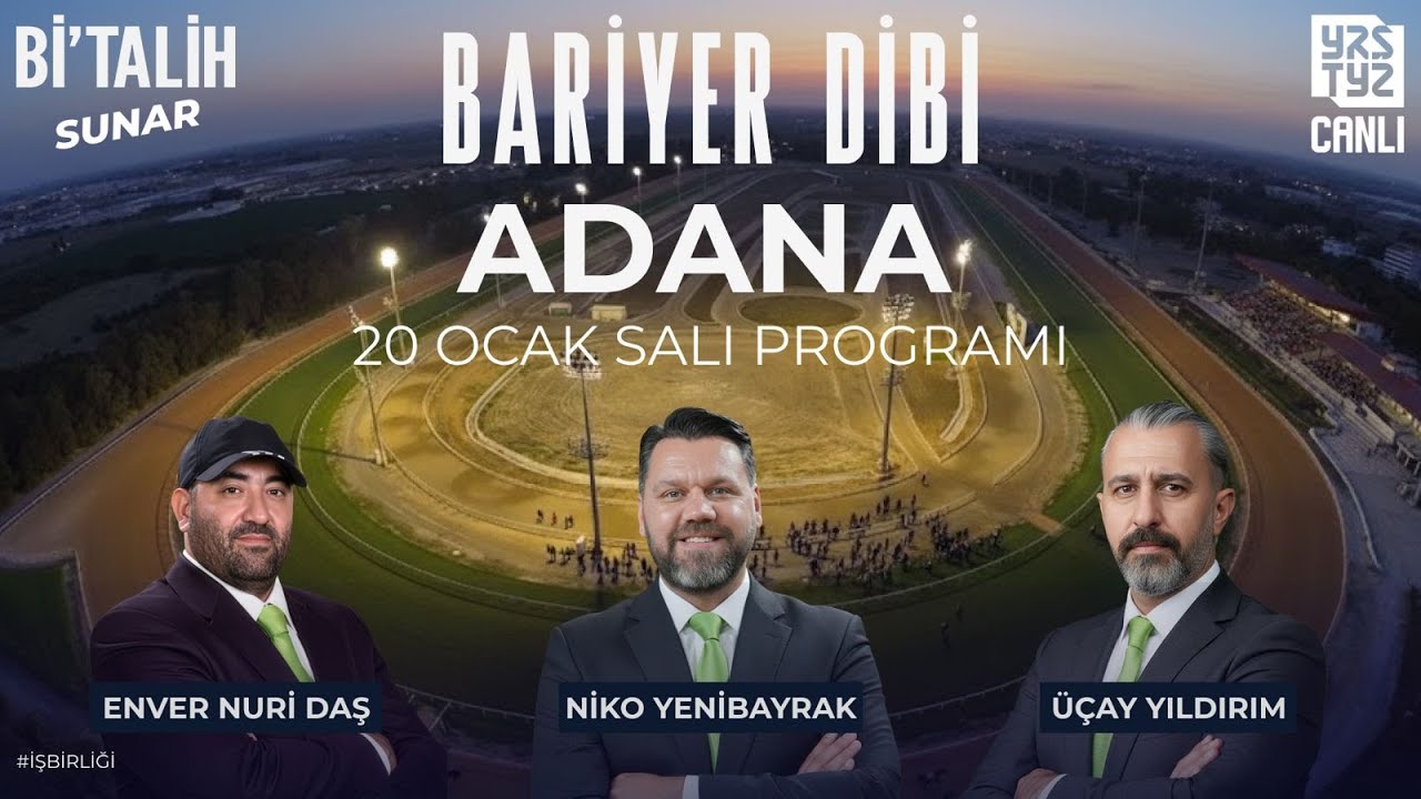 "20 Ocak Salı" Adana | Niko Yenibayrak, Enver Nuri Daş, Üçay Yıldırım 