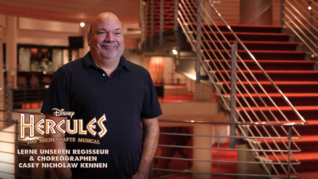 Disneys HERCULES - Regisseur & Choreograph Casey Nicholaw
