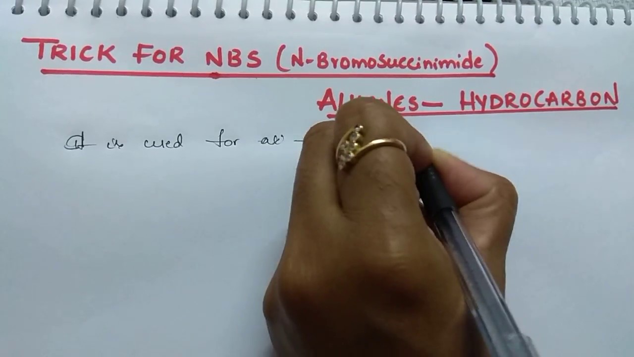 Trick for NBS | N- Bromosuccinimide | Alkenes-Hydrocarbon chapter