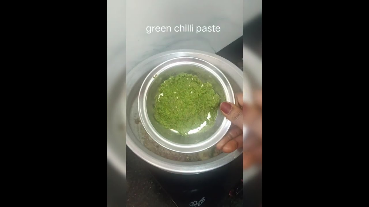 Green chilli chicken pulao#food#cooking#greenchilli#video#recipe#supertasty  