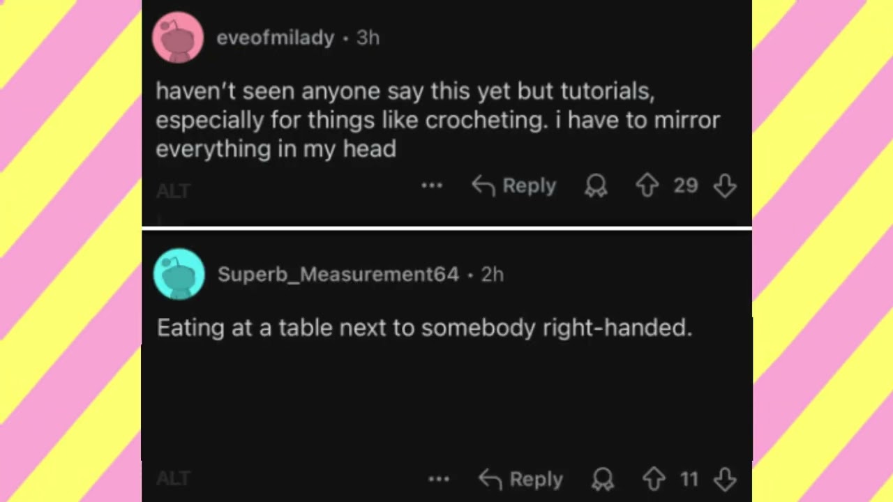 Left-Handed Inconveniences
