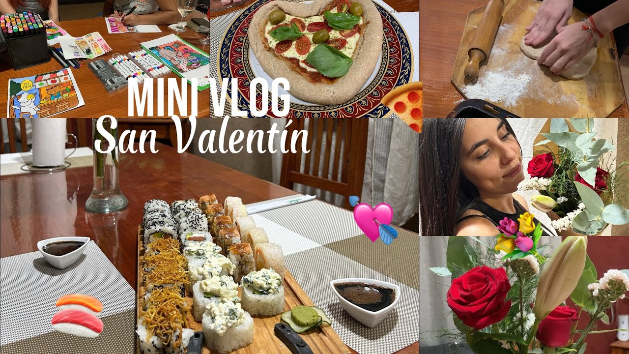 Mini vlog: San Valentin 💘 almuerzo con amigas + cena romántica 😏🥰