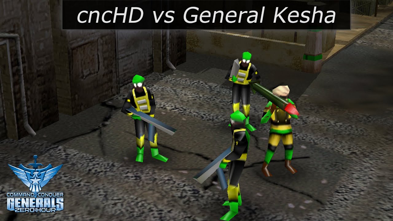 [C&C Generals Zero Hour] Mission - cncHD vs General Kesha