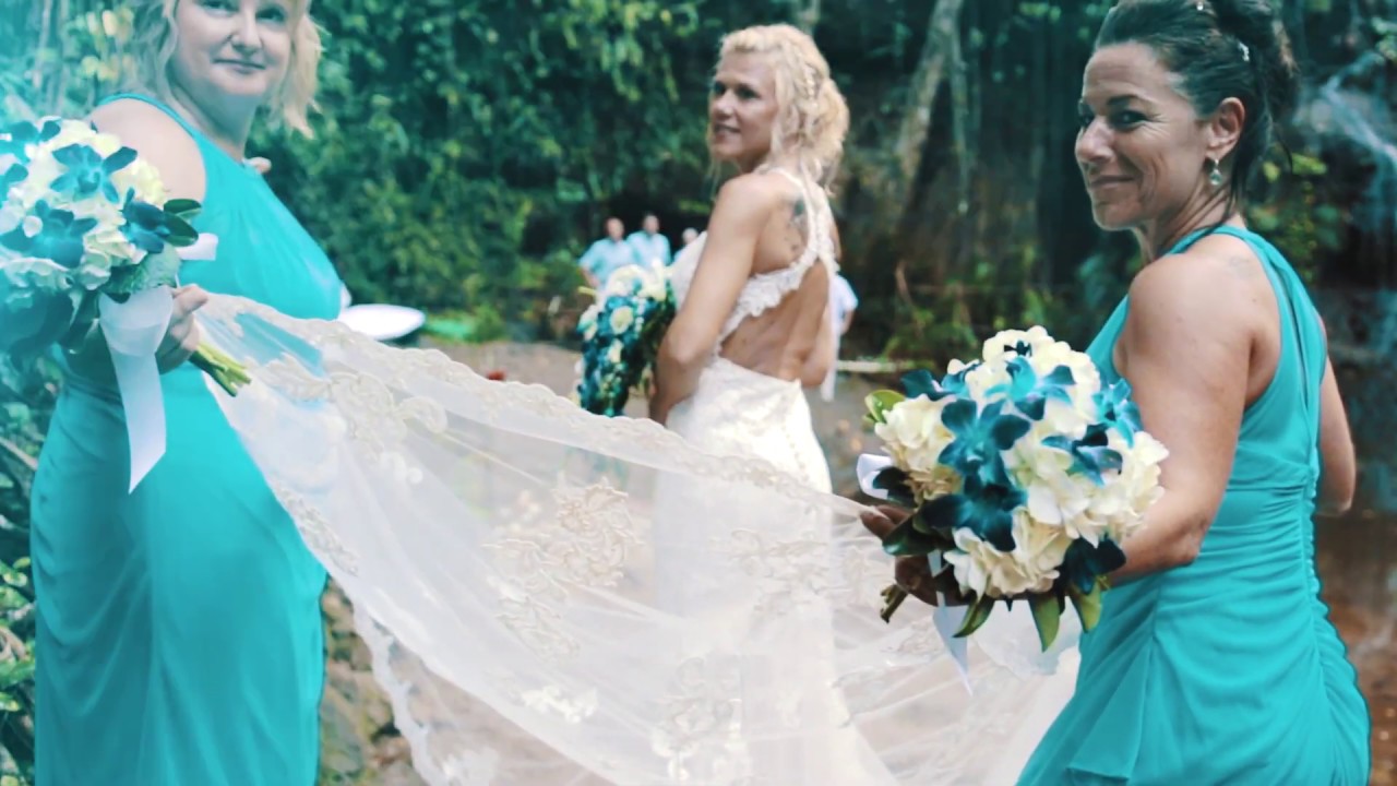 Doris & George - Waterfall Wedding