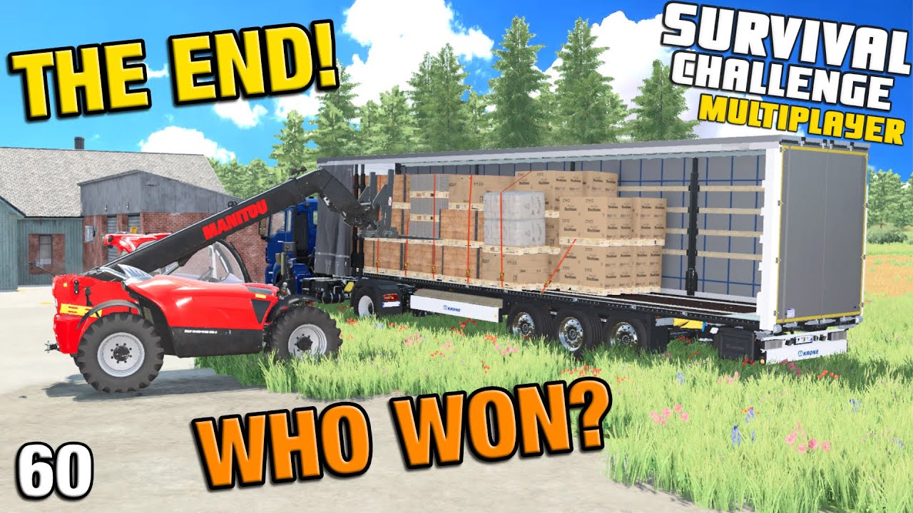 THE FARM IS ALL SOLD, WHO MADE THE MOST MONEY? Survival Challenge Multiplayer FS22 Ep 60