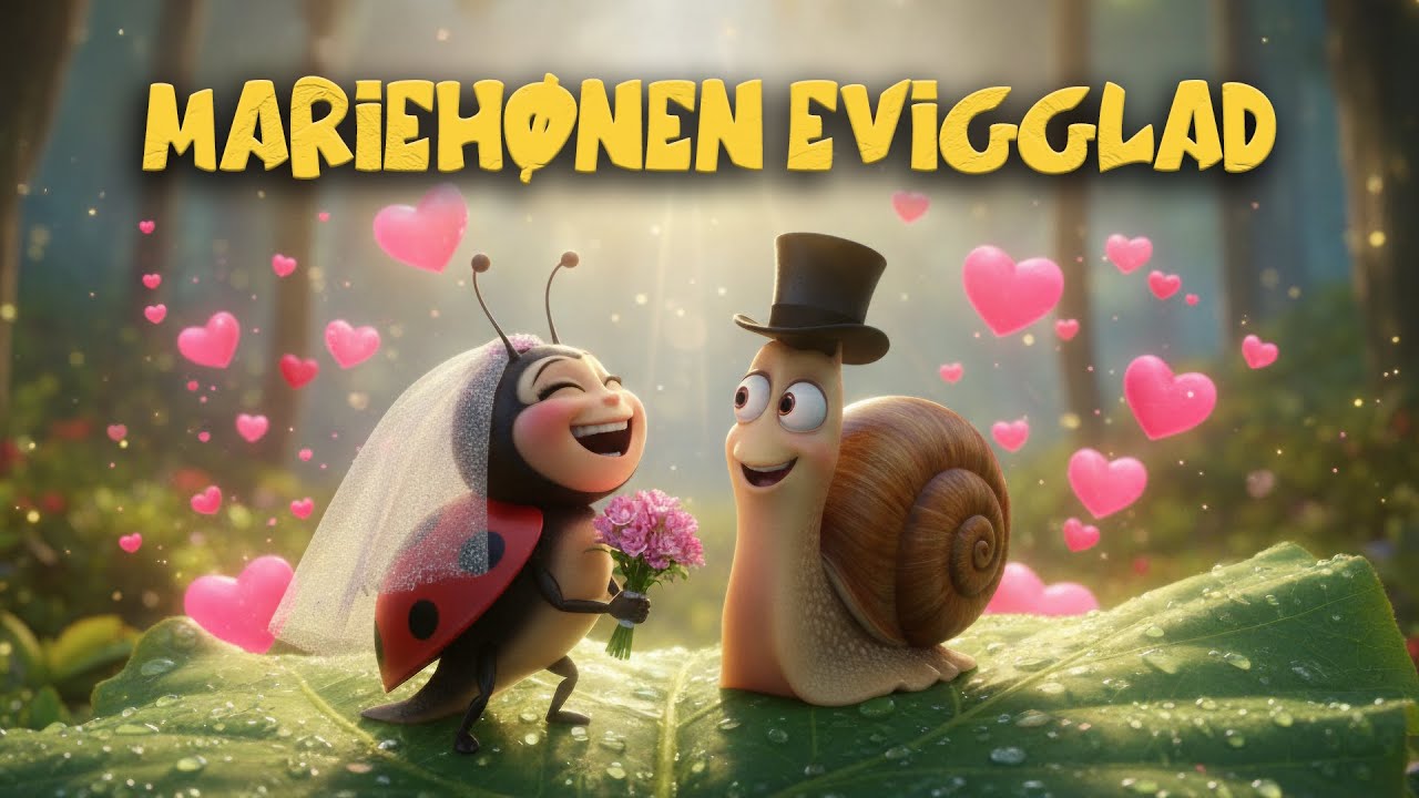 Mariehønen Evigglad | Glad børnesang om venskab og glæde