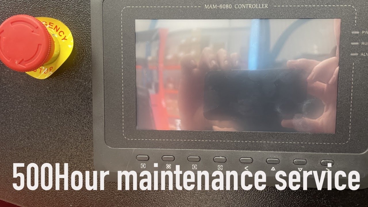 500 Hour service procedure AIRWAVE VARI-SPEED compressor