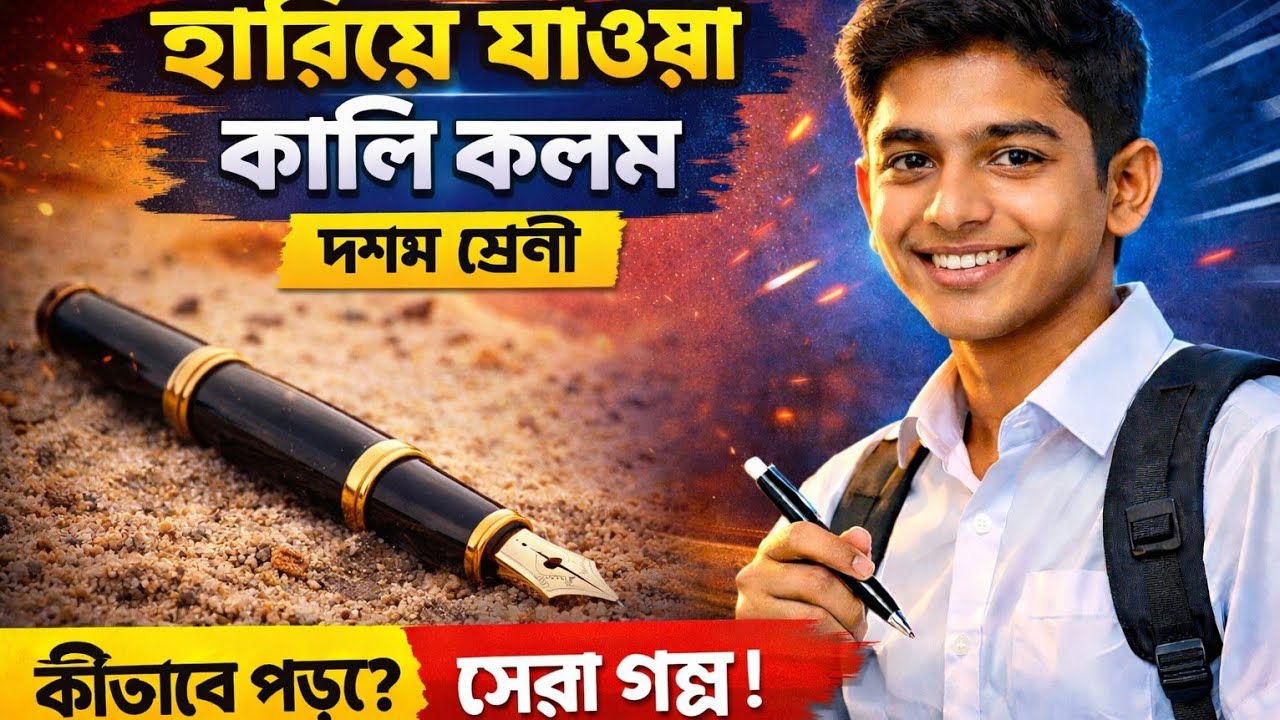 হারিয়ে যাওয়া কালি কলম দশম শ্রেণী ||Hariea yaoa kali kolom CLASS X 2026