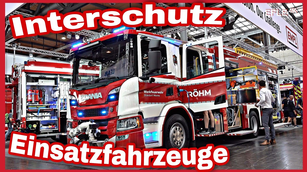 Interschutz 2022: Einsatzfahrzeuge National und International / SONDERFAHRZEUGE UND MEHR [Teil 2]
