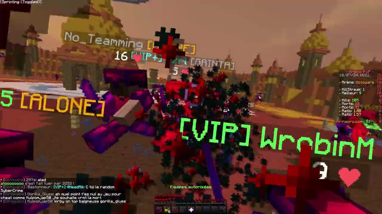 Rinaroc - Drop en ARENE PVP s/o ALONE
