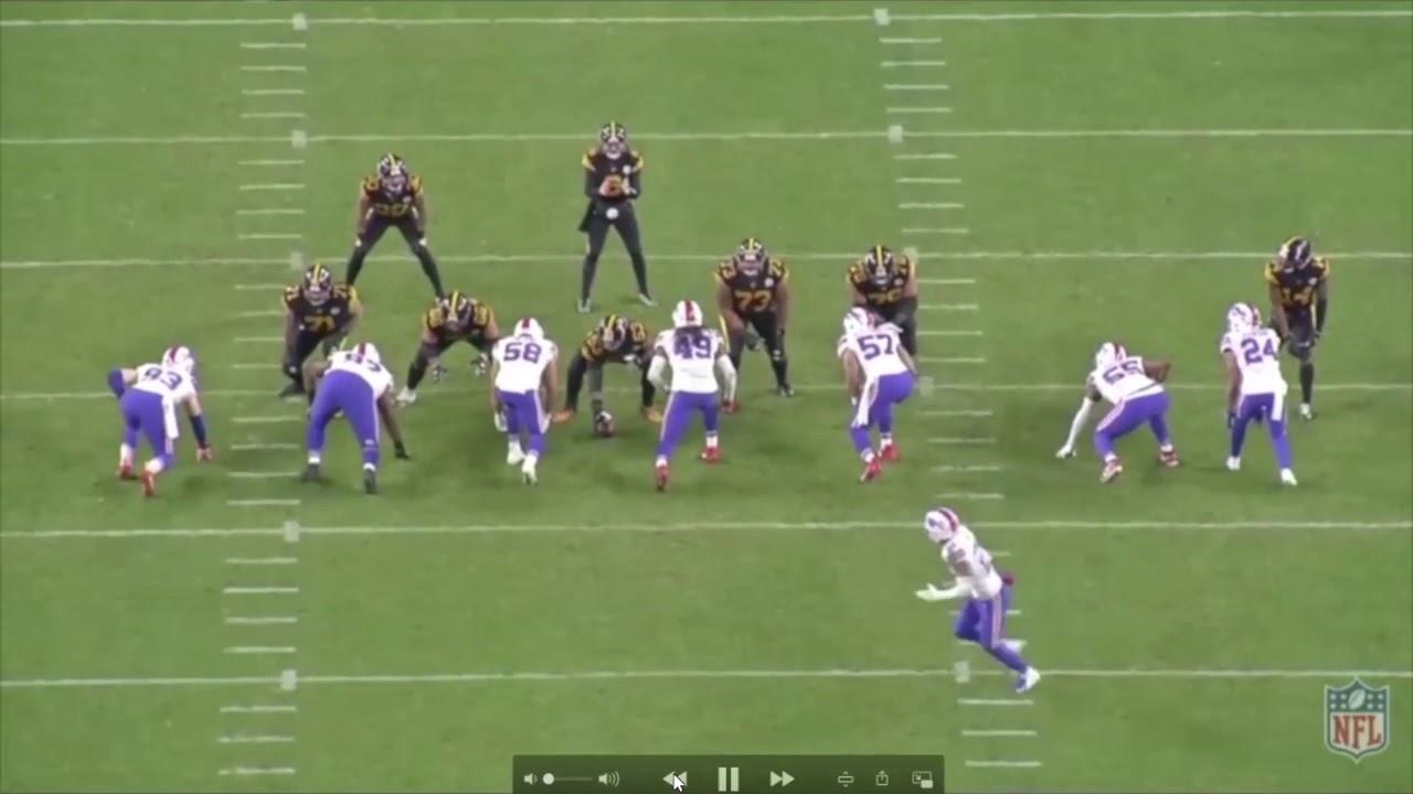 Buffalo's A Gap Mug Nickel Blitz Confuses Pittsburgh