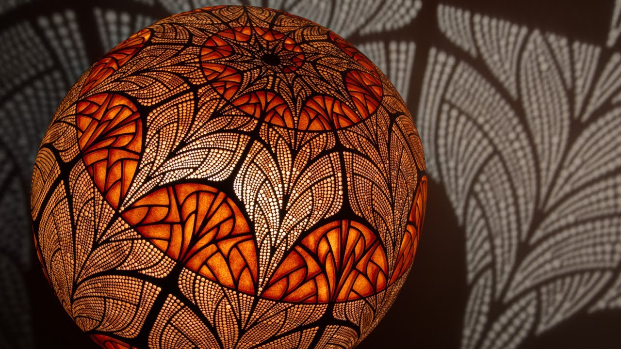 Making Of Nepenthis by Calabarte | From a Gourd To The Fractal Lamp