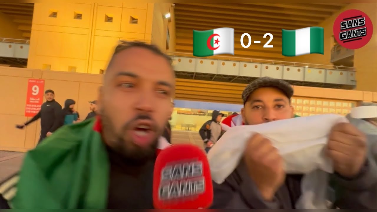 ردود أفعال قوية من الجماهير الجزائرية🇩🇿 بعد الخسارة أمام نيجيريا🇳🇬 ومغادرة كأس أفريقيا