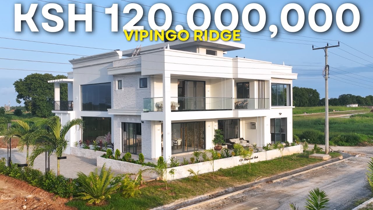 Inside Ksh.120,000,000 (SOLD) 5 Bedroom Mansion House Tour in Vipingo Ridge Coastal Kenya #property