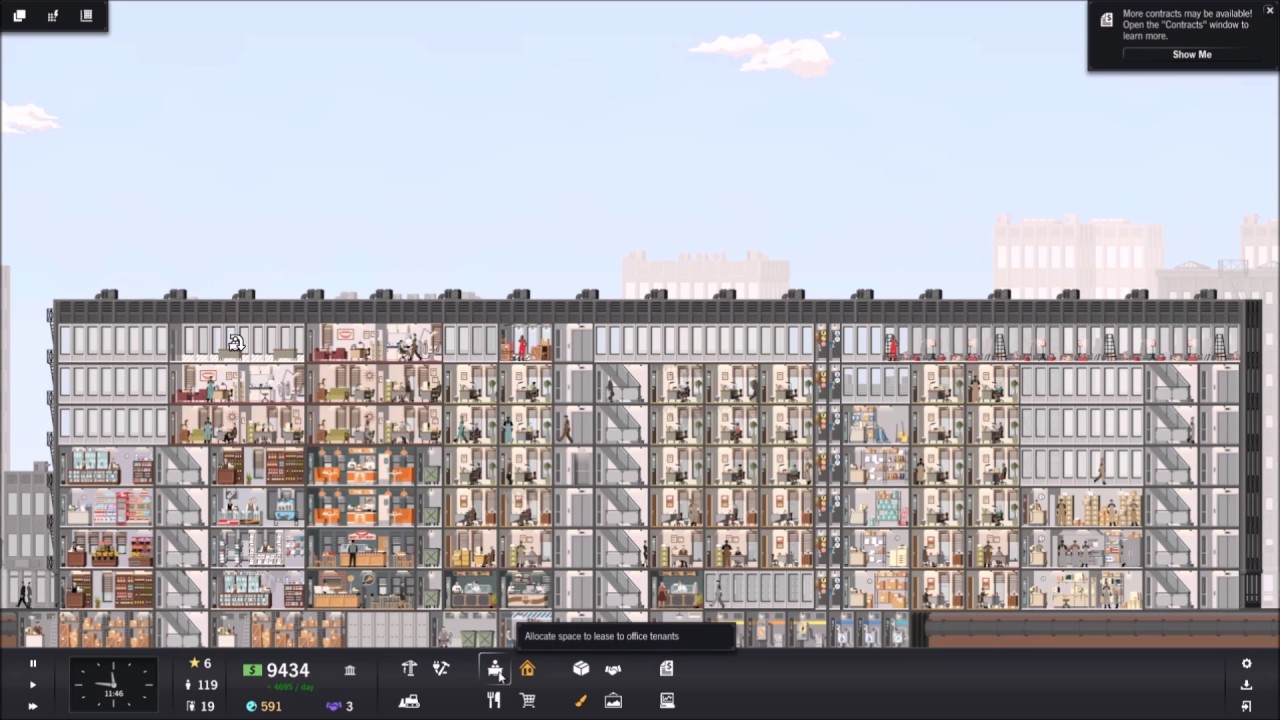 Let's Play Project Highrise / EP3 / Large and in Charge