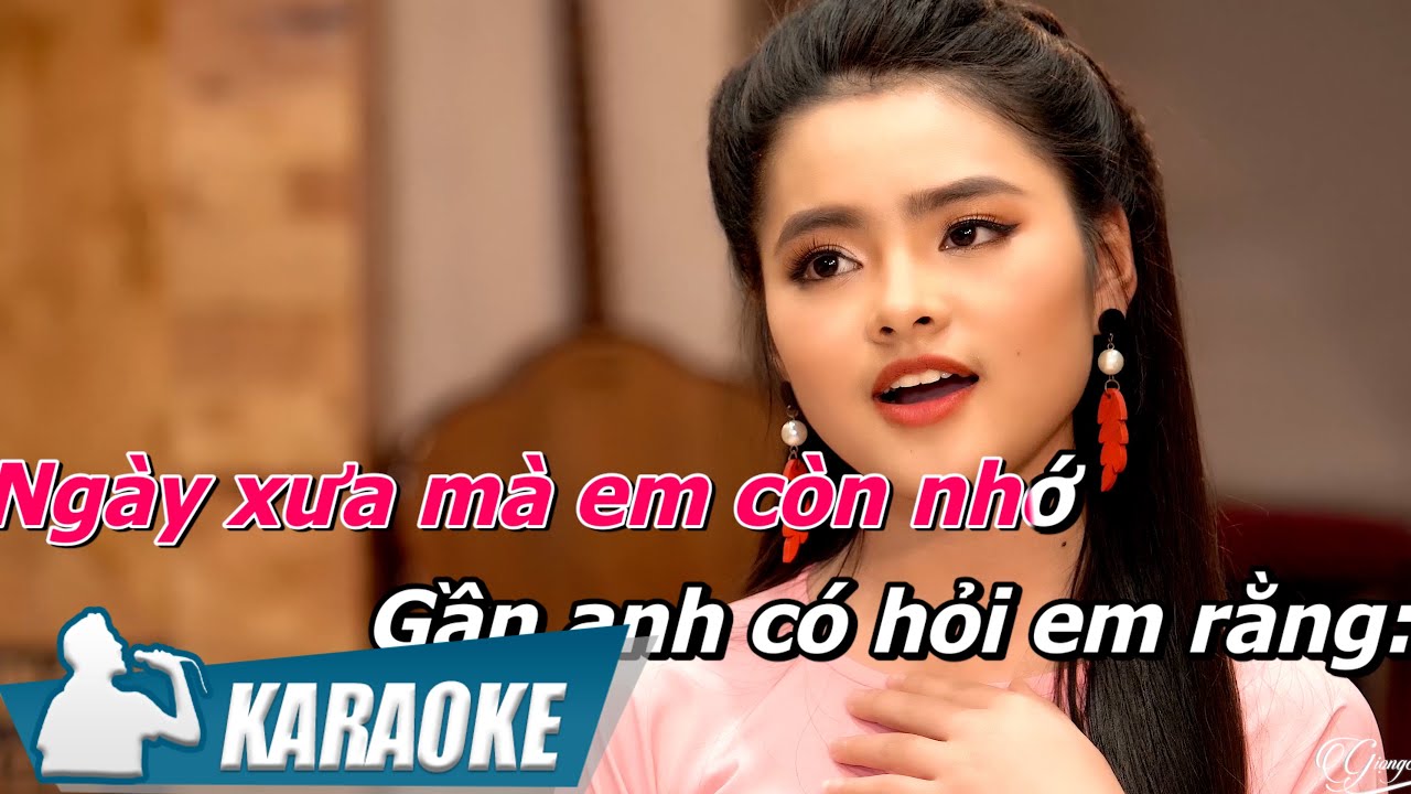 Karaoke Thư Tình Em Gái Tone Nữ Thu Hường | Karaoke Giọng Ca Để Đời