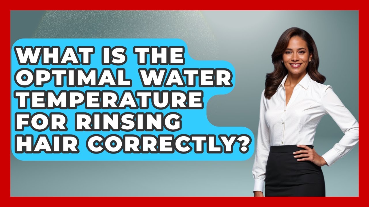 What Is The Optimal Water Temperature For Rinsing Hair Correctly? - Ultimate Hair Care Guide
