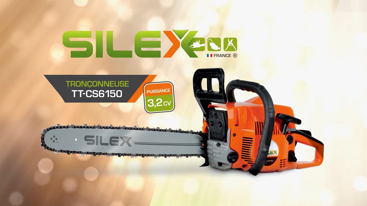 [Mise en route] Tronçonneuse TT-CS6150 Silex®