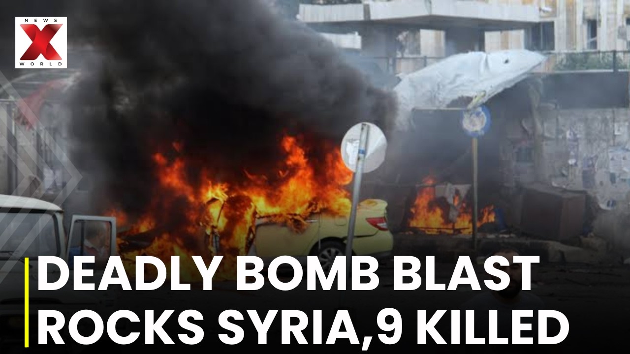 Deadly bomb blast rocks Damascus caf&eacute; killing 9 people | NewsX World