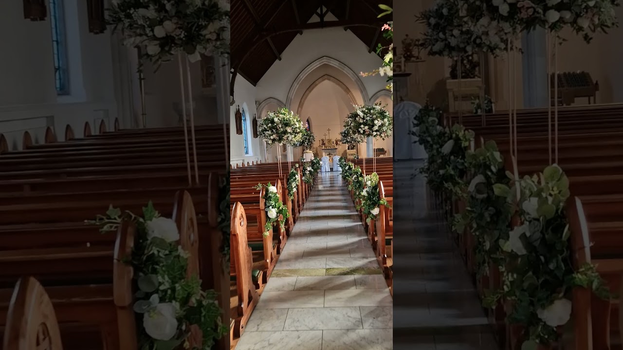 Church Wedding Decoration Hire in Ireland by Aisle Love You www.aisleloveyou.ie #wedding #love