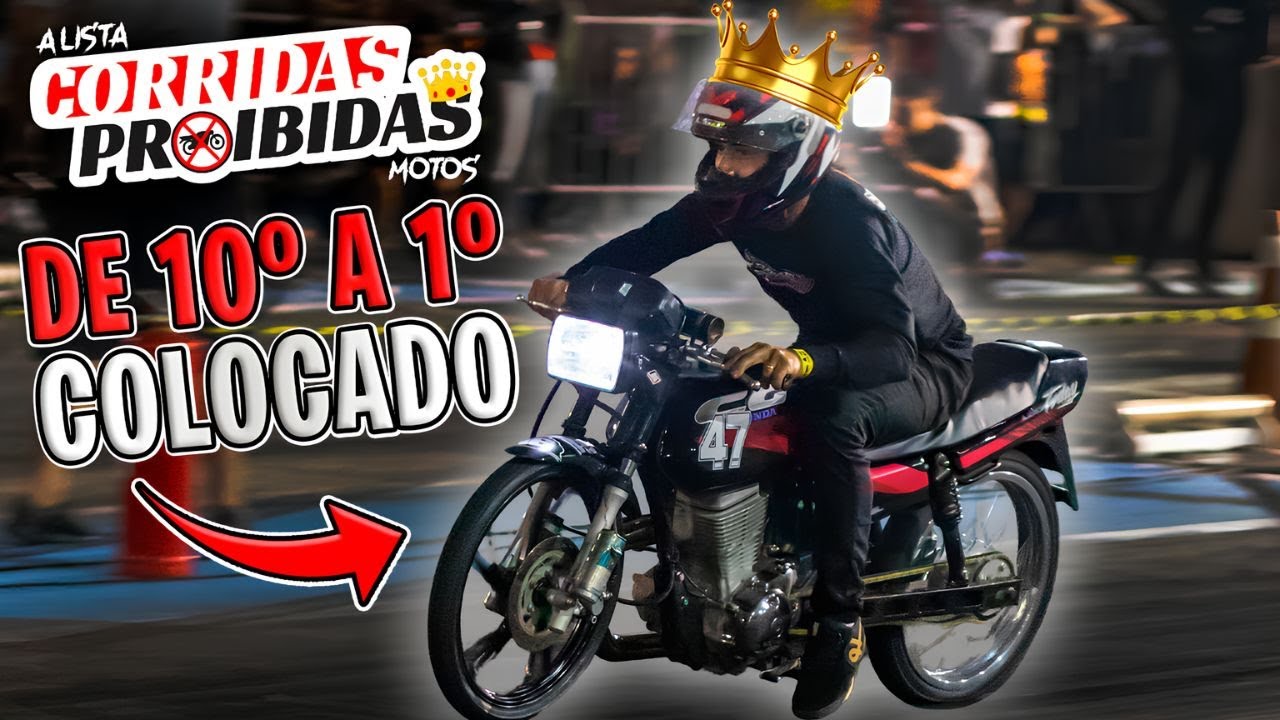 A LISTA CORRIDAS PROIBIDAS - ETAPA RAFAEL MOTOS