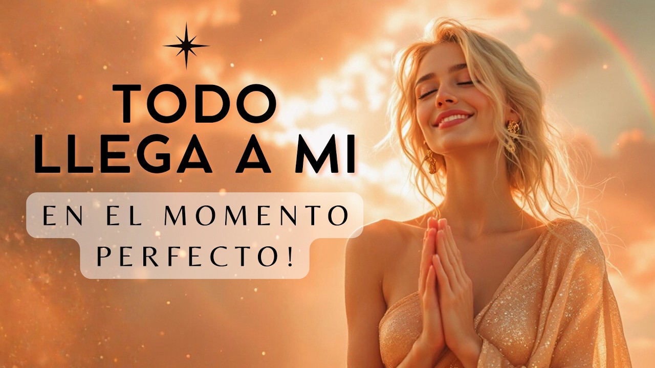 ✨ Todo Llega a Mí en el Momento Perfecto 🌸 Mantra Ho'oponopono de Sincronía y Manifestación!