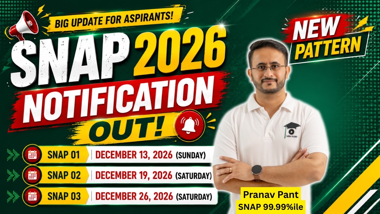 SNAP 2026 New Exam Pattern! | Major Changes, Syllabus & Marking Scheme Explained