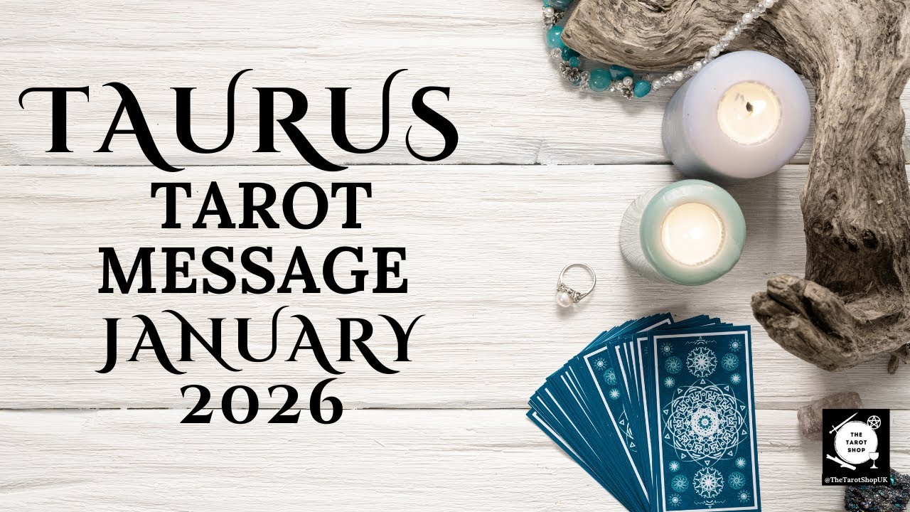 ✨ Taurus January 2026 Tarotscope | Tarot Reading for Taurus ✨