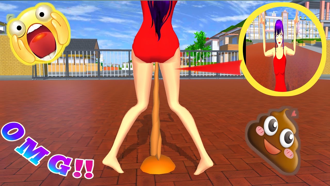 RINA TIBA-TIBA BAB DI LUAR SEKOLAH UDAH NGGAK KUAT NAHAN LAGI! 😱🤣||Sakura school simulator 