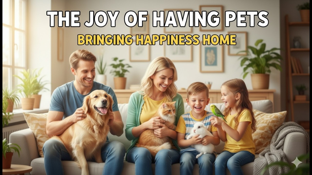 Owning a Pet - how pets improve our lives