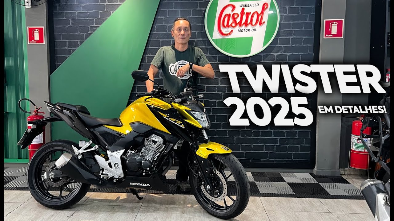 HONDA CB 300F 2025 EM DETALHES!