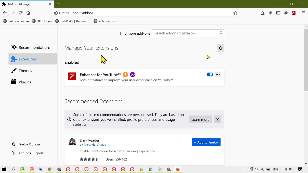 How to Enable Firefox Extensions in Private Mode