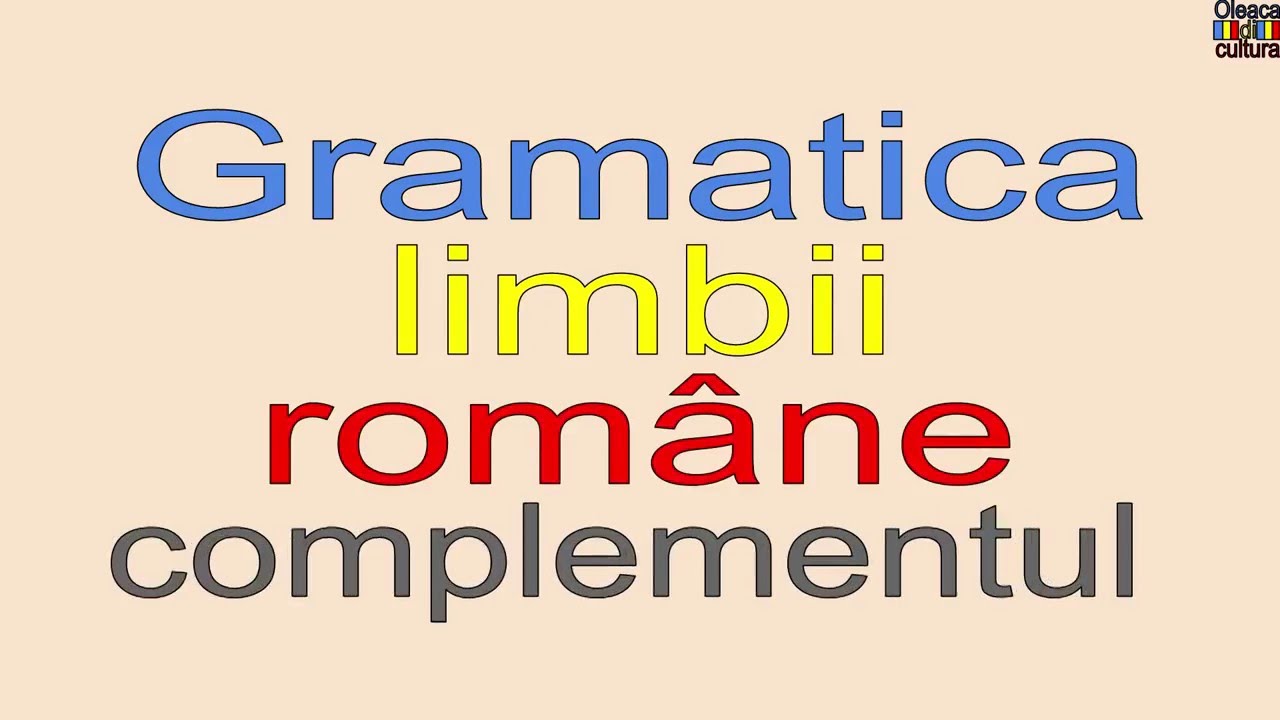 Complementul definiția , felurile