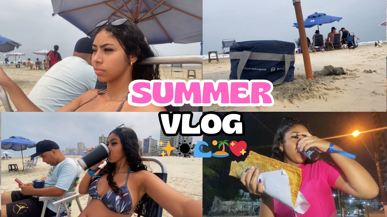 SUMMER VLOG - um dia de praia comigo ✨🏝️