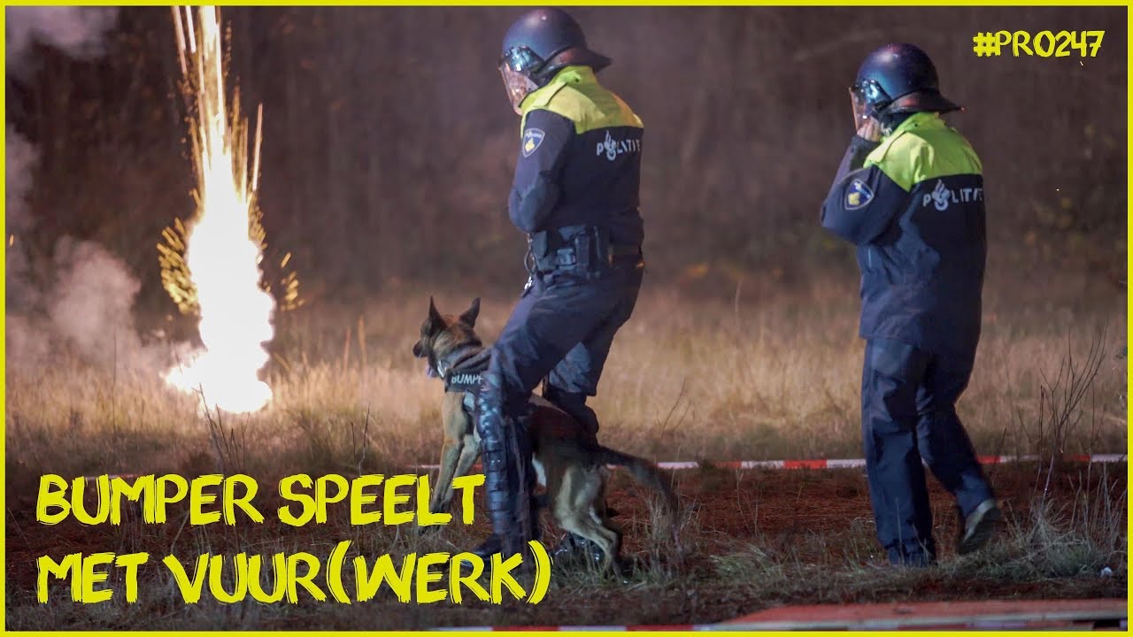 Bumper speelt met vuur(werk)