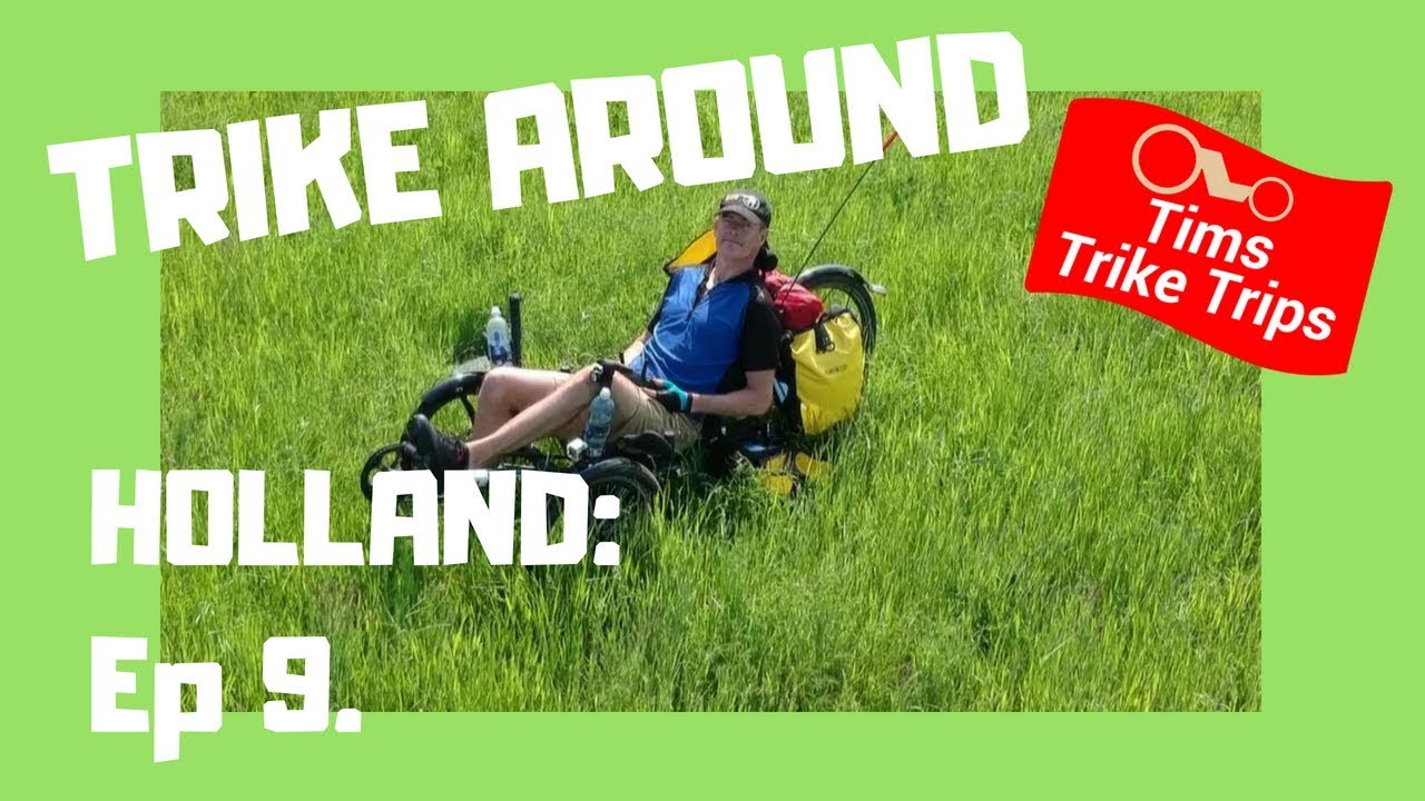 Recumbent Trike around Holland (2018): Ep 9 - Germany and The Bergen Ferry.