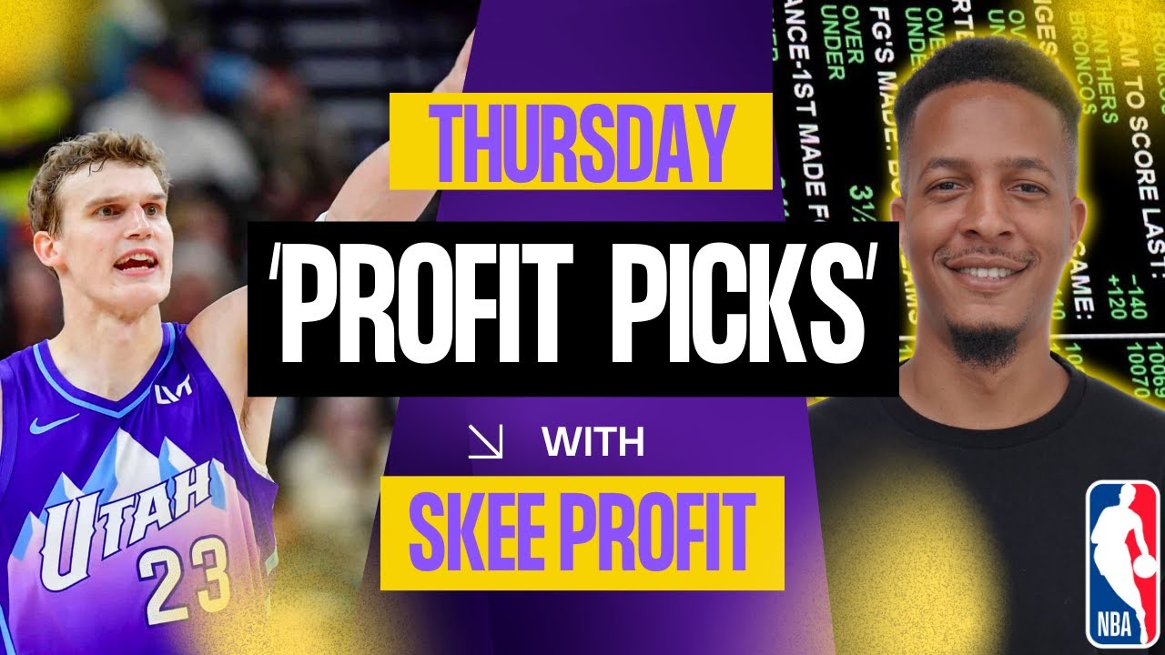 TONIGHT&rsquo;S NBA GAMES = FREE MONEY? 💸 | Thursday NBA Predictions & Best Bets | Profit Picks