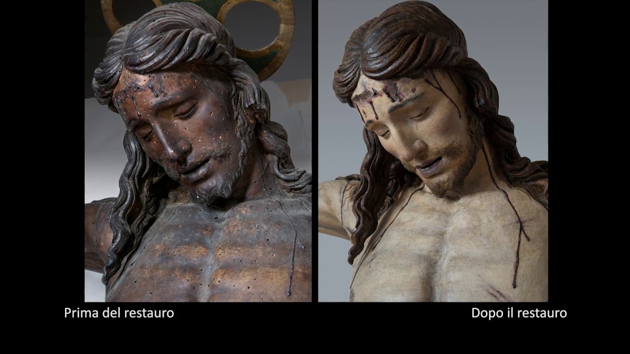 Il Crocifisso dei Sangallo restaurato
