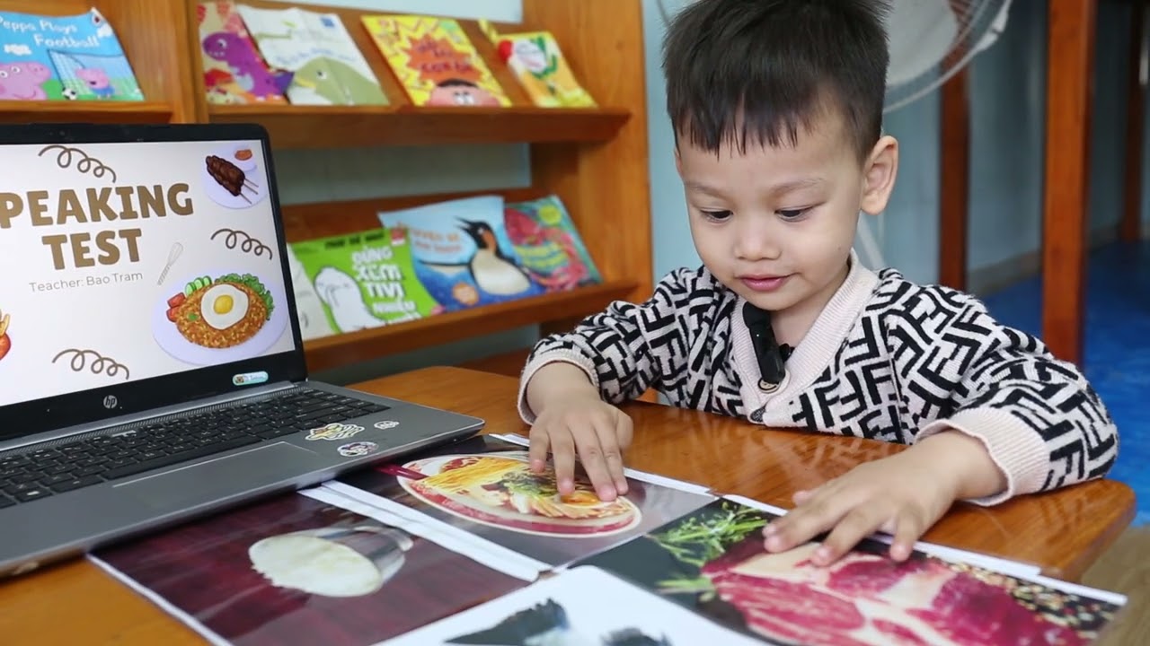 Video trả kết quả tiếng Anh định kỳ với GV Việt Nam của bạn Minh Bảo lớp Mật Ong